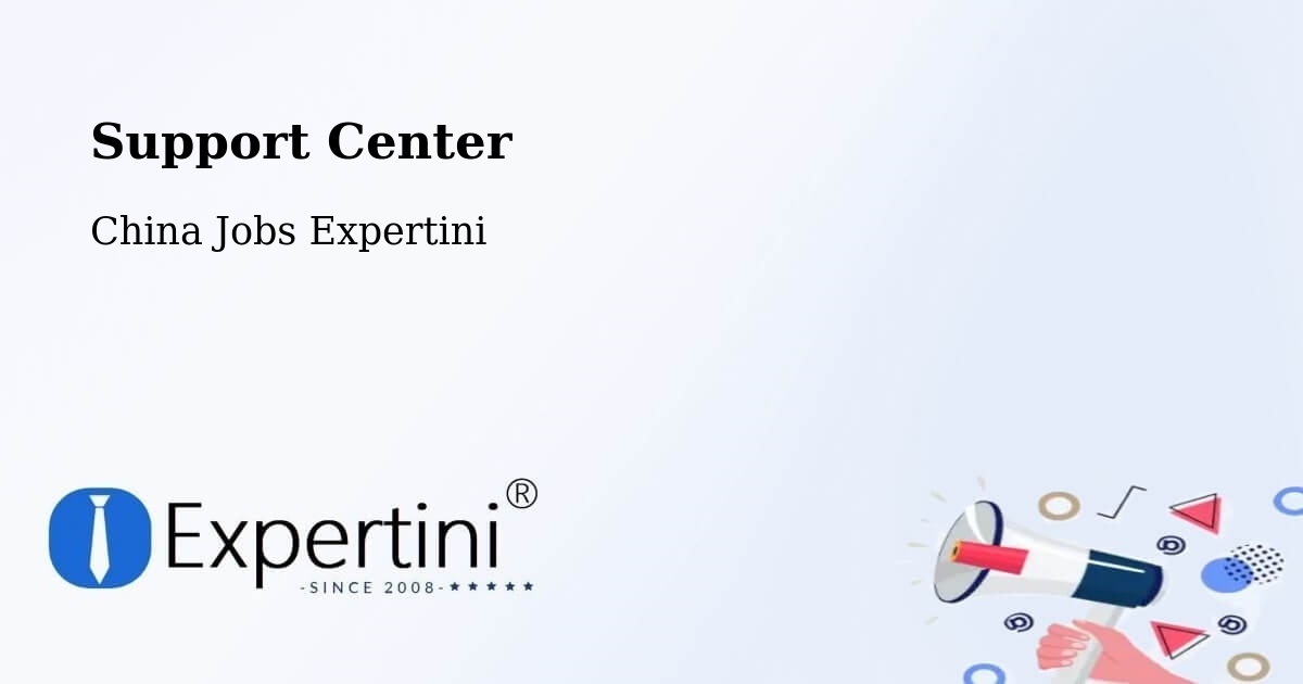 Support Services – Foshan - China Jobs Expertini